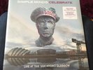 Simple Minds CELEBRATE LIVE GLASGOW DOUBLE TRANSPARENT VINYL LP. RSD 2015