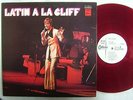 PROMO WHITE LABEL RED VINYL / CLIFF RICHARD LATIN A LA CLIFF / GATEFOLD COVER  C