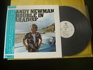 RANDY NEWMAN - TROUBLE IN PARADISE Japan PROMO LP & OBI Sash