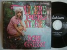 DORI GHEZZI VIVERE PER VIVERE / 7INCH PS ITALY NM MINT- CLEAN VINYL