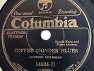 JAYBIRD COLEMAN COLUMBIA 14534 BLUES 78 RPM RECORD E+