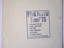 PINK FLOYD TOUR '75 VERY RARE ORIGINAL CAPITOL WHITE LABEL PROMO - NEAR MINT