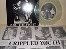 CRIPPLED YOUTH 33 Hardcore Rock CLEAR Vinyl Album NM RARE