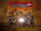 BOLT THROWER WARMASTER G/F GREY LP + BOOK 2013 EARACHE LTD TO 200 entombed death