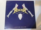 N MINT LP, RAZOR, CUSTOM KILLING, HEAVY METAL ROCK, 1987 FLP 3042, CANADA, NR