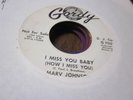 34C M- Motown Gordy Marv Johnson I miss u baby
