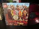 BEATLES - Sgt Pepper JAPAN IMPORT RED WAX OBI & insert EMI/ODEON EAS-70137 MONO