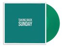 TAKING BACK SUNDAY TELL ALL YOUR FRIENDS VINYL LP GREEN SILKSCREEN COVER