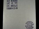 Jimi Hendrix LIVE AT THE LOS ANGELES FORUM 4-25-70, Double LP, Rubber Dubber