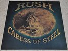 RUSH Caress of Steel SCARCE ORIG UK 1975 EX++ EXAMPLE with SUPER SOUND & COVER.