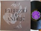 FABRIZIO DE ANDRE VOL.1  ORIGINALE 1966 BLUEBELL BB LP 39 LABEL LP CON VELINA
