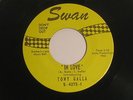 tony galla - In Love / Guys go for Girls ,Swan 4275. rare 2nd press - black text