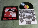METALLICA kill’ em all MUSIC FOR NATIONS LP + Inner sleeve MFN 7