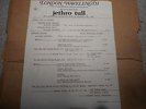 JETHRO TULL   1984  BBC ROCK HOUR # 550   LP    212