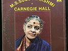 M.S. SUBBULAKSHMI at carnegie hall 3 LP Mint- BGRP 1009/1010/1011 Oriental Hindi