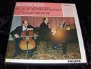 2 LP Box Beethoven, Rostropowitsch  , Richter  Sämtliche Sonaten, Violoncello