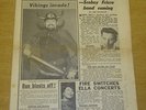 MELODY MAKER 1962 MARCH 3 KENNY BALL ELLA FITZGERALD MATT MONRO PAUL ANKA +