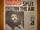 SOUNDS 1972 OCT 21 CAT STEVENS + MOTT THE HOOPLE POSTER