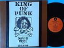 RARE DAVID PEEL & DEATH King of Punk NM 1977 Orange LP AUTOGRAPHED Psych Acid