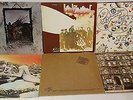 6 Led Zeppelin Records 2 3 4& Physical Graffiti, in through the out door, houses