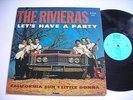 The Rivieras Let's have a Party 1964 Mono LP VG+ GARAGE