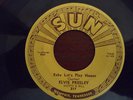 Elvis presley 45 sun 217 baby let's play house/i'm left you're right she's gone