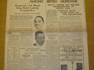 MELODY MAKER 1936 FEB 22 BENNY CARTER CECIL NORMAN BIG BAND SWING