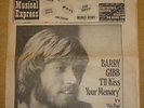 NME #1221 1970 JUN 6 MICK JAGGER RAY STEVENS BARRY GIBB
