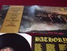 BATHORY - BLOOD FIRE DEATH - VERY RARE ORIG UK 8 TRACK LP 1988 GATEFOLD EX+/EX