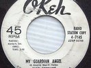 JIMMY BREEDLOVE My Guardian Angel Anytime WHITE LABEL PROMO soul POPCORN 45 w138