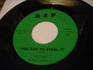 The Flairs Northern Soul 45 on RAP 