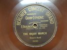 Sousa's Band  Berliner Concert Grand 5630 One Sided Shellac 78 rpm