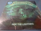 METALLICA -RIDE THE LIGHTNING-1LP- ULTRALIMITED EDITION ON BLUE VINYL- SEALED
