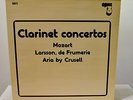 Opus 3 8801 Clarinet concertos Mozart Larsson deFrumerie Crusell Sweden NM