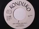 KING SPORTY: Give You My Love / Part 2 45 (co) Soul