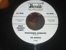 45 RECORD,  NUTMEGS.  WHISPERING SORROWS  /  BETTY LOU.  NM-******