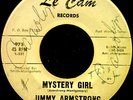 JIMMY ARMSTRONG Mystery Girl / It's Love 45 Le Cam 1962 RARE TEXAS TEEN R&R