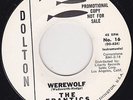 THE FRANTICS 45 RPM on DOLTON  RECORDS WITH FACTORY SLEEVE