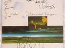 A-HA LP Album Scoundrel Days 1986 Signed Autograph Morten Pal Mags Norway