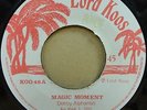 DELROY ALPHANSO MAGIC MOMENT ORIGINAL JAMAICA LORD KOOS 45 CLIP