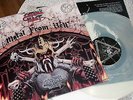 SATANS HOST-METAL FROM HELL-FIRST PRESS 1986-clear wax-INSERT-JAG PANZER
