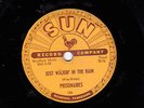 78 RPM Prisonaires  SUN 186  Just Walkin' In The Rain   *