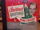 BING CROSBY Christmas Greetings (3)78's  EX/VG+ ANDREWS Big Band '49 DECCA A-715