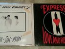 LOVE AND ROCKETS - EXPRESS & EARTH SUN MOON LP VINYL RECORDS ORIGINAL BAUHAUS