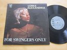 Lorez Alexandria - For Swingers Only LP Argo DG Mono Orig with Baltimore Oriole