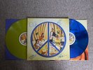 Peace * Happy People * Ltd Ed Dbl Deluxe Signed Yellow/Blue Vinyl Gatefold  LP