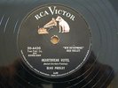ELVIS PRESLEY 78 RPM HEARTBREAK HOTEL/I WAS THE ONE RCA-20-6420 VERY NICE
