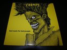 The Cramps LP Bad Music for Bad People RECORD 1984 IRS VERY RARE FIRST PRESSING