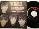 THE BEATLES - do you want to know a secret b/w thank you girl - VEE JAY - VG++