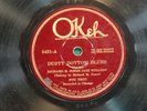 78 RPM  RICHARD M JONES JAZZ WIZARDS OKEH 8431 E- DUSTY BOTTOM BLUES - RARE JAZZ